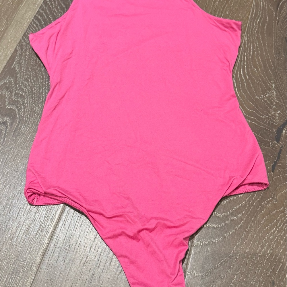 Pink Thong Bodysuit